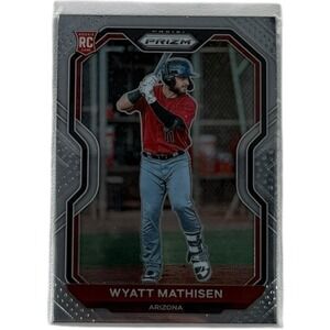 2021 Panini Prizm #84 Wyatt Mathisen Rookie RC - Arizona Diamondbacks - MINT